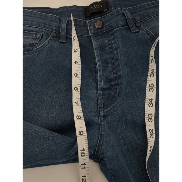 Ted Baker Jeans Men’s 34R Slim Fit Dark Wash Smart Casual Designer Premium Denim - Picture 10 of 16